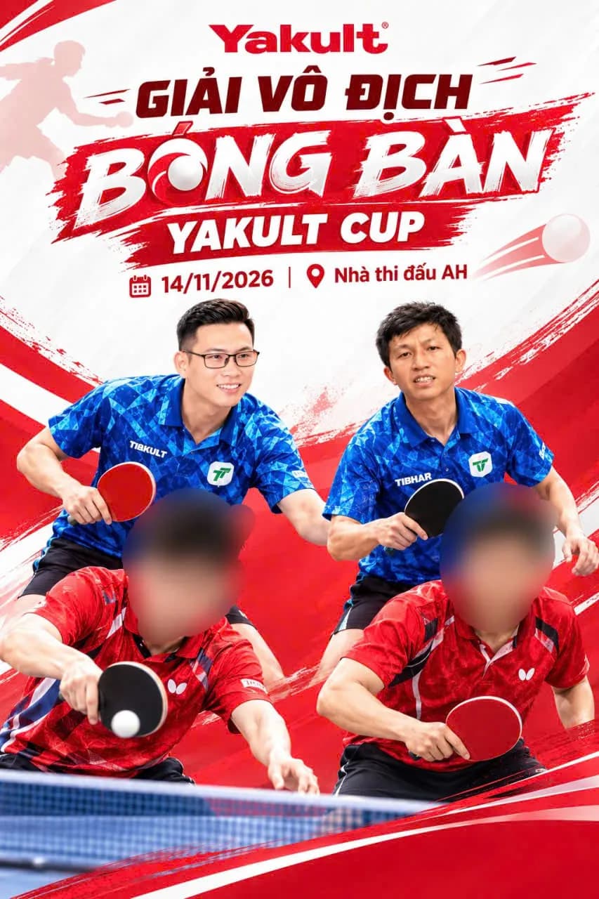 Giải Bóng Bàn Yakult Cup 2026